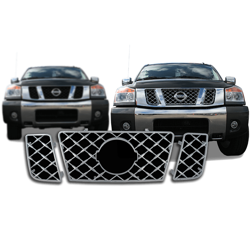 Grille Overlays for Nissan