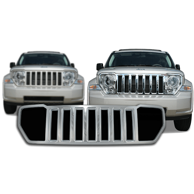 Grille Overlays for Jeep